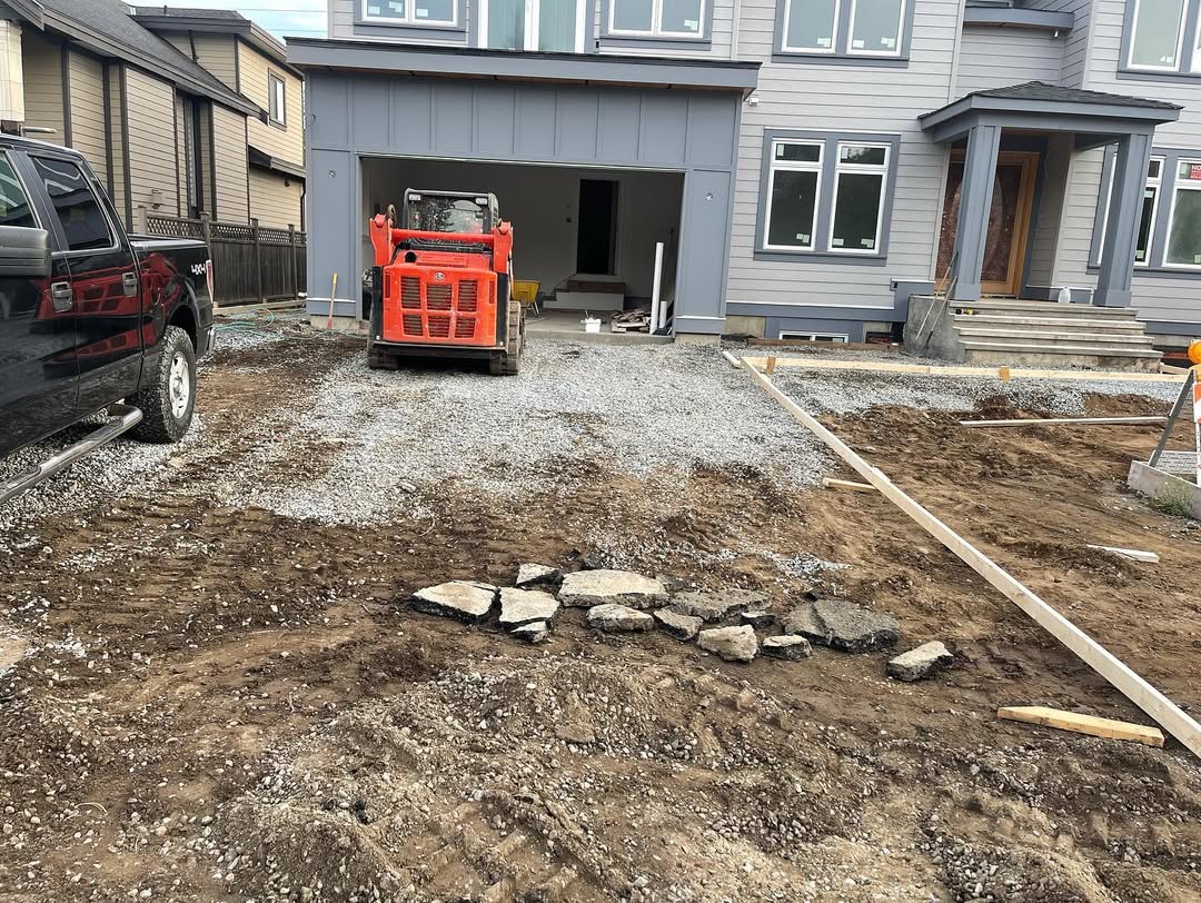 Armour rock retaining wall built by JDSL Services in Burnaby, BC